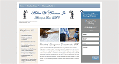 Desktop Screenshot of lawfirmcincinnatioh.com
