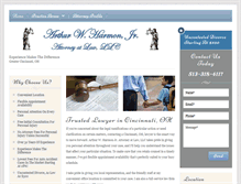 Tablet Screenshot of lawfirmcincinnatioh.com